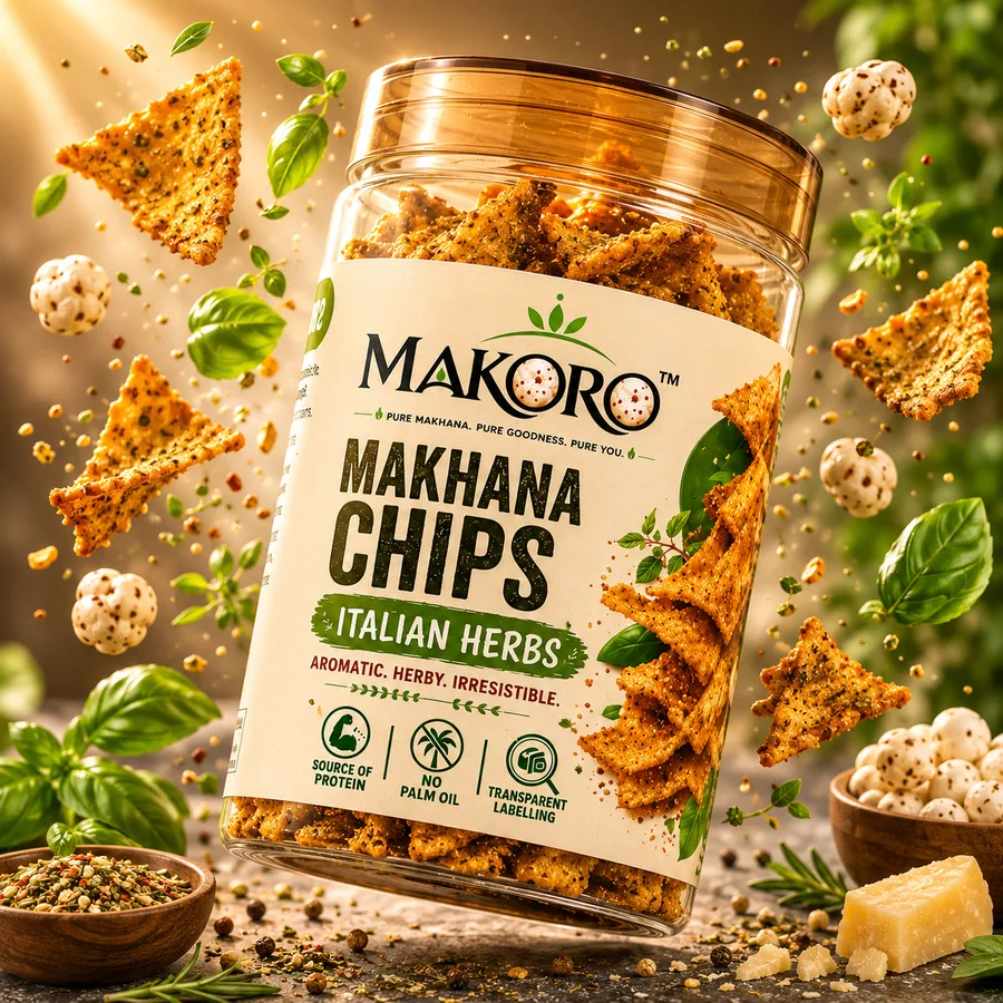 Makhana Chips Italian Herbs