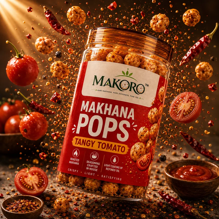 Makhana Pops Tangy Tomato